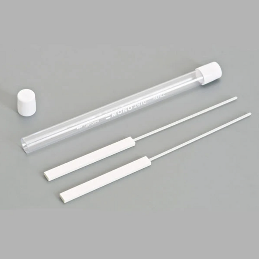 Tombow Mono Zero Eraser Refill - Rectangle - Pack of 2 - TOMBOW ER - KUS - IRO