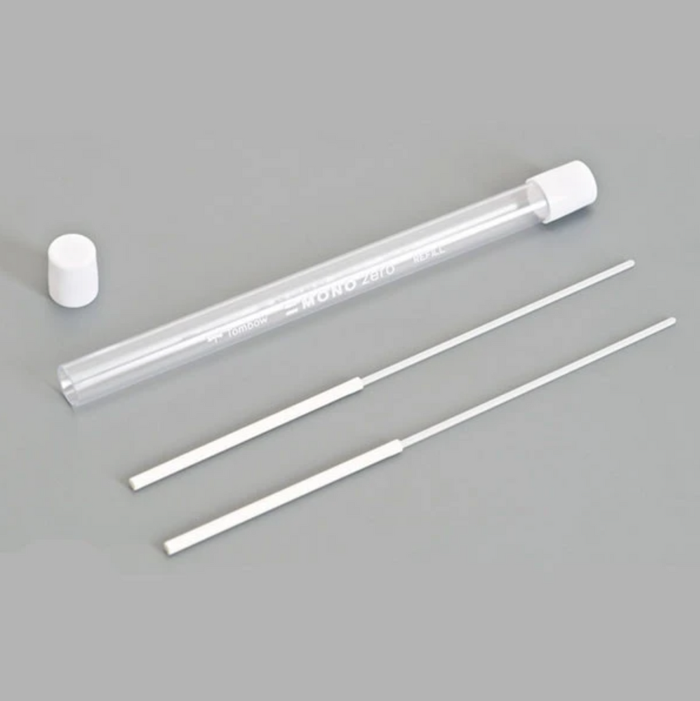 Tombow Mono Zero Eraser Refill - Round - Pack of 2 - TOMBOW ER - KUR - IRO