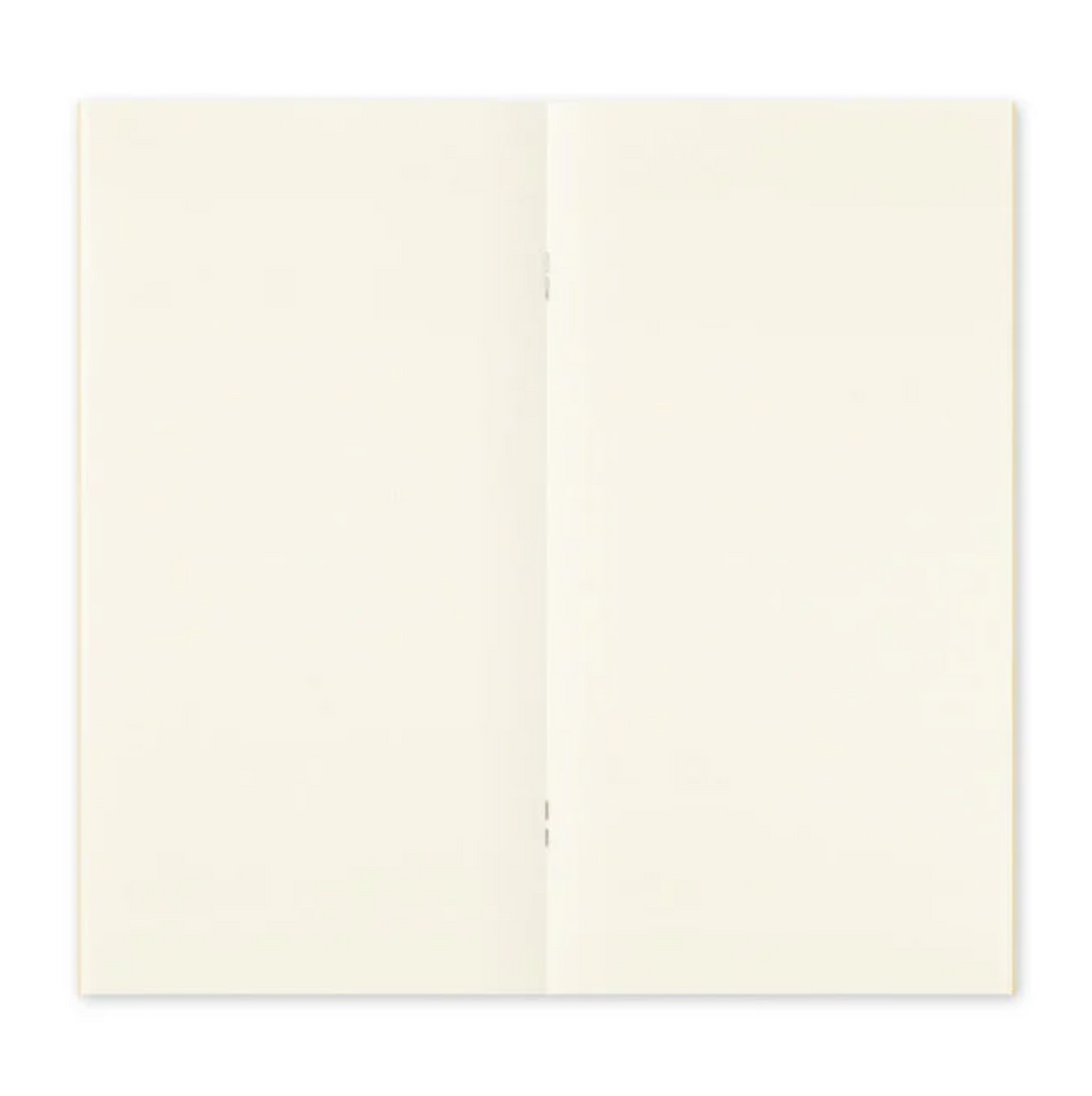 Traveler's Company Traveler's Notebook Refill 025 - Cream Blank - Regular Size - TRC 14399006 - IRO