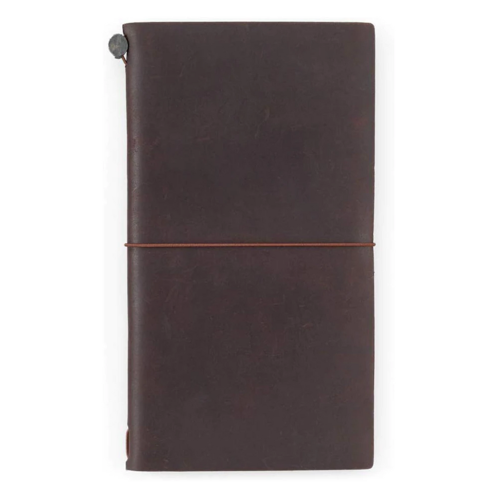 Undated Planners Traveler's Company Traveler's Notebook Starter Kit - Brown Leather - Regular Size - Blank TRC 13715006