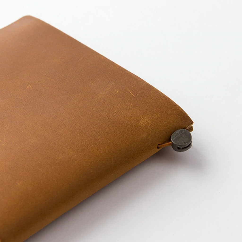 Traveler's Company Traveler's Notebook Starter Kit - Camel Leather - Regular Size - Blank - TRC 15193006 - IRO