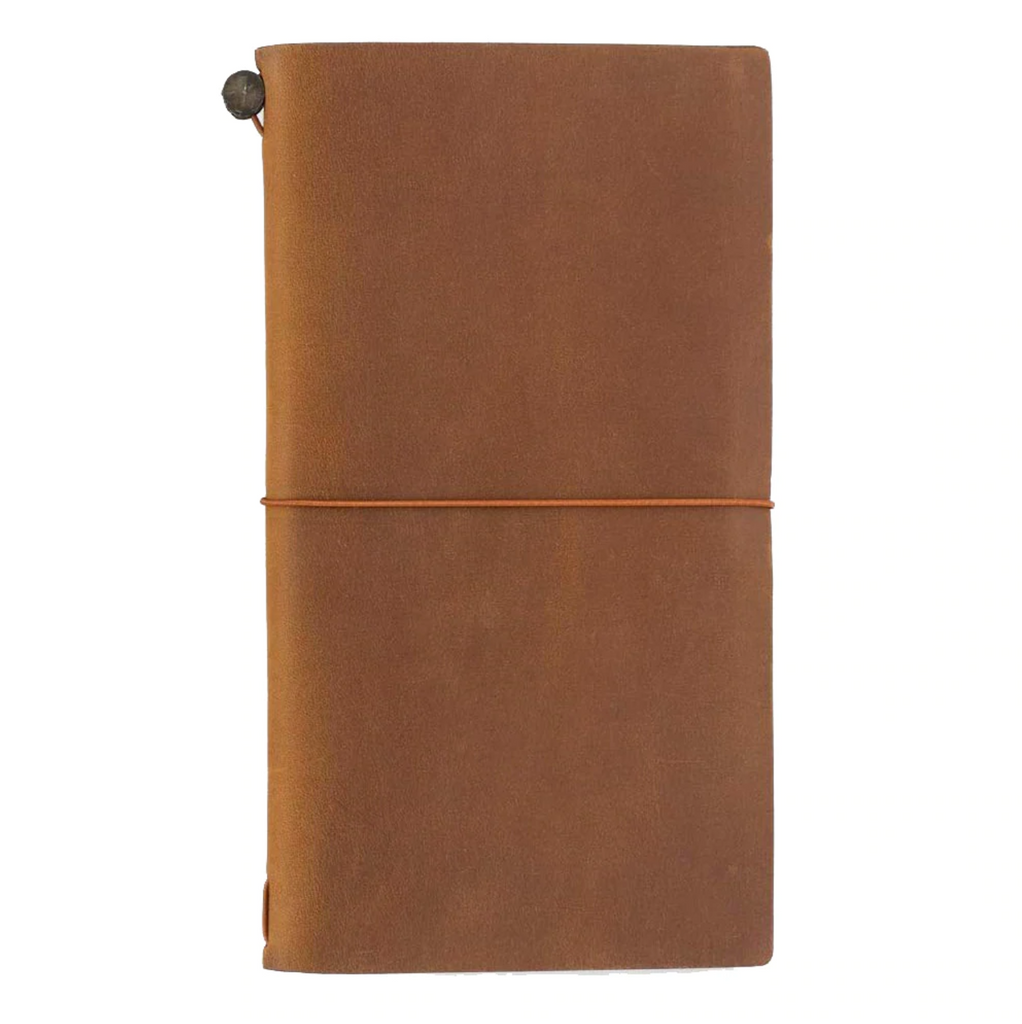 Undated Planners Traveler's Company Traveler's Notebook Starter Kit - Camel Leather - Regular Size - Blank TRC 15193006