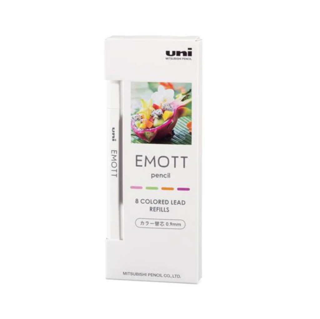 Uni Emott Pencil Color Lead Set - 0.9 mm - No.1 Refresh / No.2 Tropical / No.3 Nostalgic - UNI ULE09MIX.NO2 - IRO