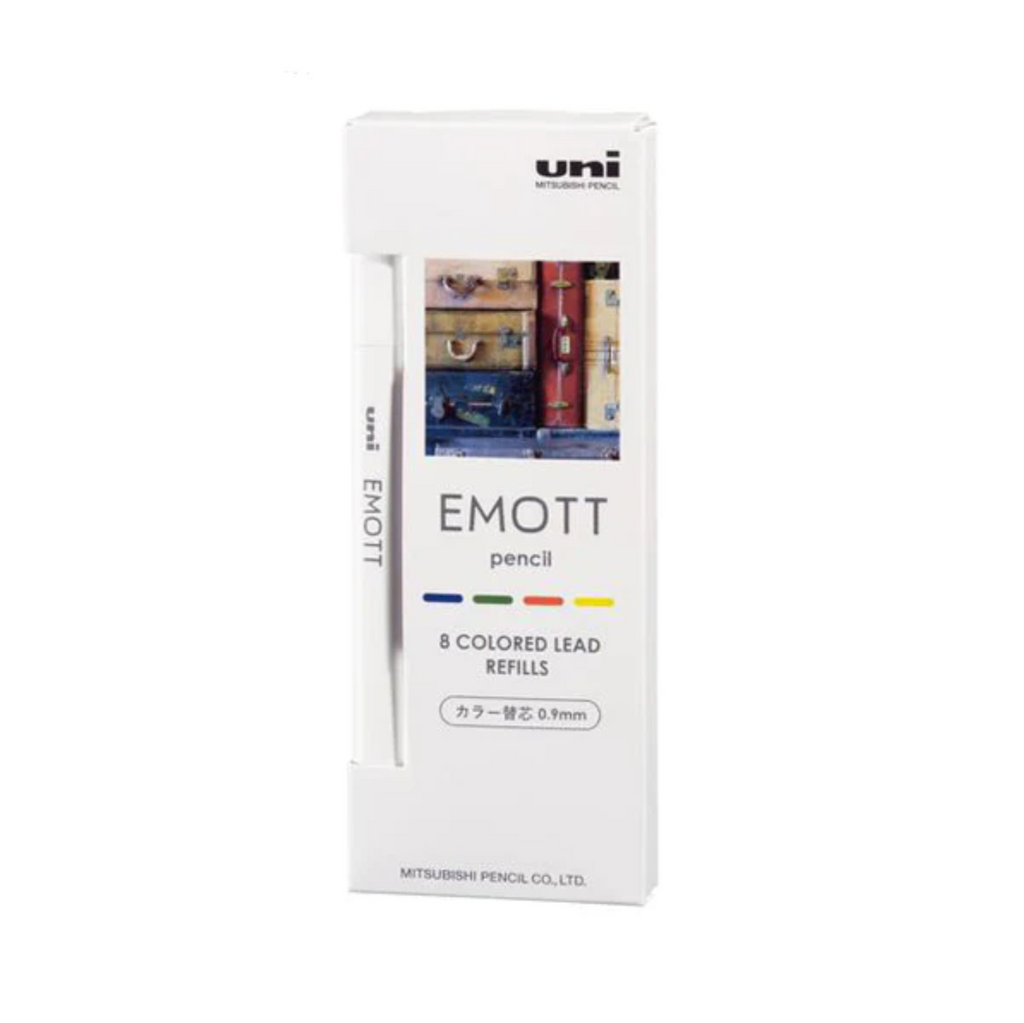 Uni Emott Pencil Color Lead Set - 0.9 mm - No.1 Refresh / No.2 Tropical / No.3 Nostalgic - UNI ULE09MIX.NO3 - IRO