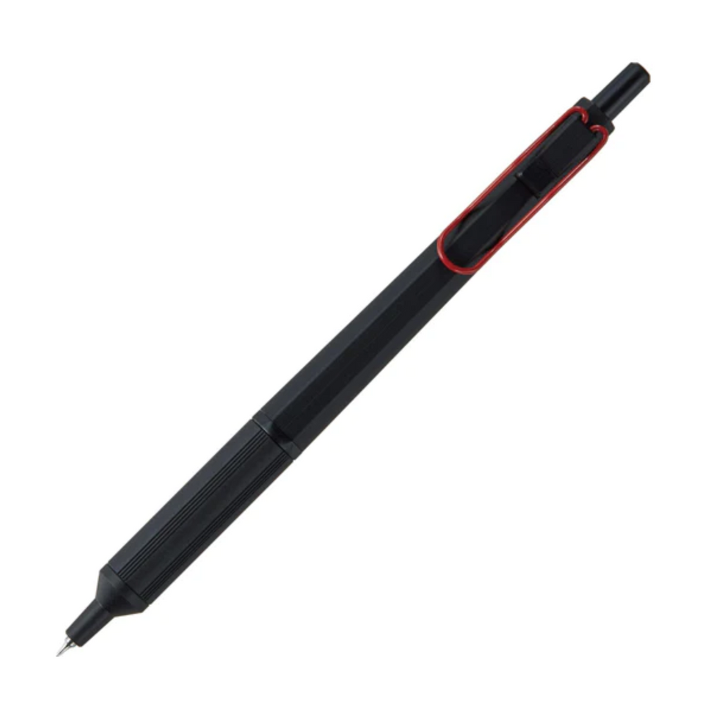 Uni Jetstream Edge Ballpoint Pen - Black Ink - 0.38 mm - Black Red - UNI SXN100338BK15 - IRO