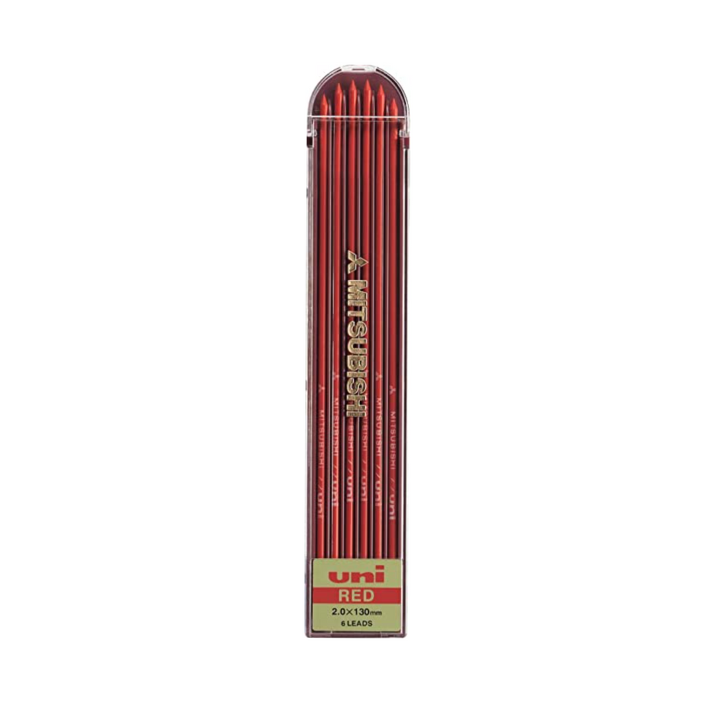 Uni Mitsubishi 2 mm Lead Refill - Pack of 6 - UNI ULN.15 - IRO