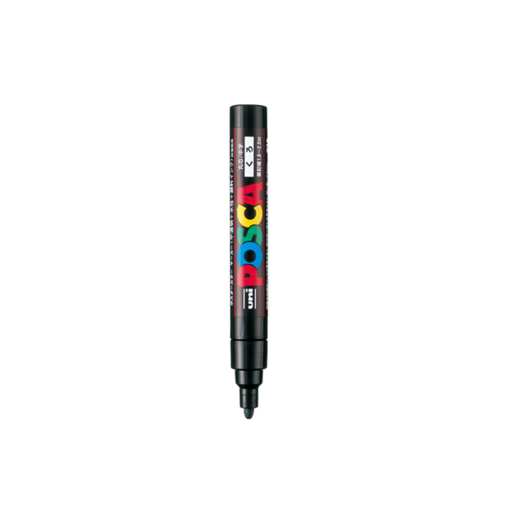 Uni Posca PC - 5M Paint Markers - Medium Tip - 2.5 mm - UNI PC5M.24 - IRO