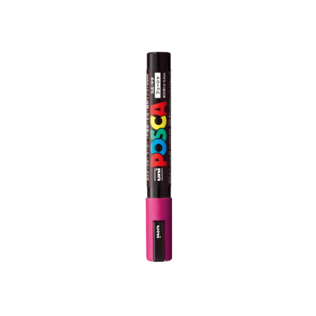 Uni Posca PC - 5M Paint Markers - Medium Tip - 2.5 mm - UNI PC5M.11 - IRO