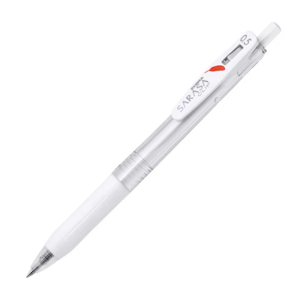 Zebra Sarasa Clip Gel Pen - Red Feather Charity Version - Black Ink - 0.5 mm - Limited Edition - ZEBRA JJ99 - BK - IRO