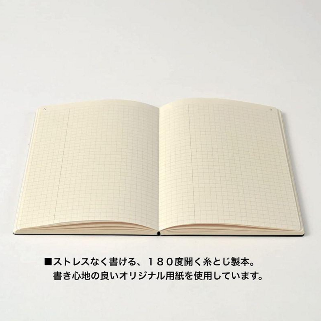 Notebooks isshoni. Index & Page Numbers Notebook - 5 mm grid - A5 - Clear - 2022 Good Design Award Winner DAIGO isshoni R1744